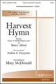 Harvest Hymn SATB choral sheet music cover